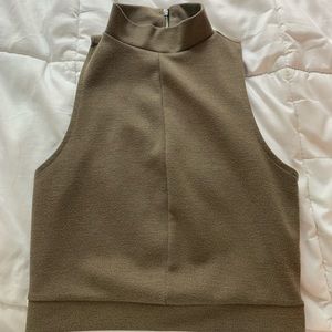 Zara turtle neck crop top